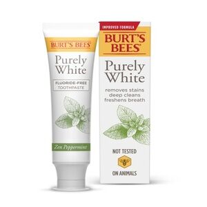 Burt's Bees Toothpaste Pure White Peppermint Zen 4.7 OZ